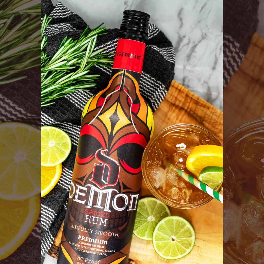 Drink Demon Rum Premium Spiced Rum & Tropicoco